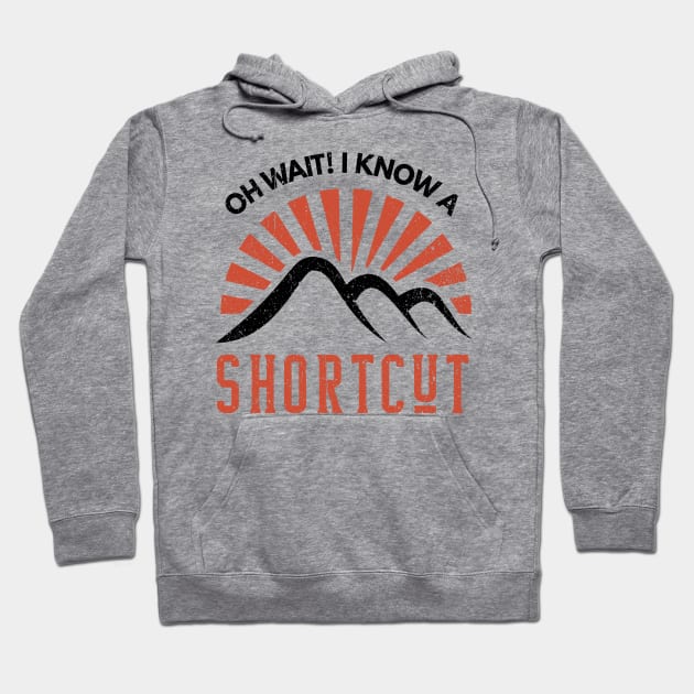 Oh Wait I Know A Shortcut Hoodie by mkar